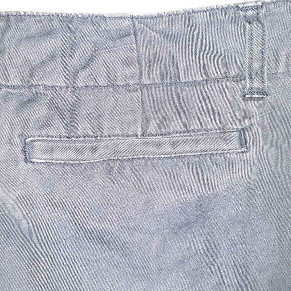 Navy Blue Khakis -Old Navy * Y2K * Sz 8 * 32x30 * Flare Bell Wide * Pant Only * - Picture 7 of 12